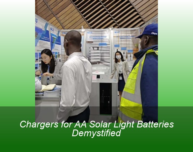 Chargers for AA Solar Light Batteries Demystified